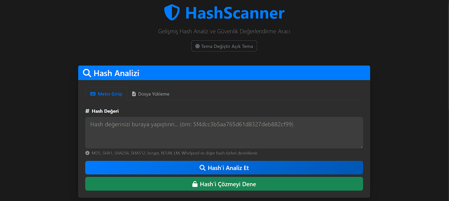 HashScanner