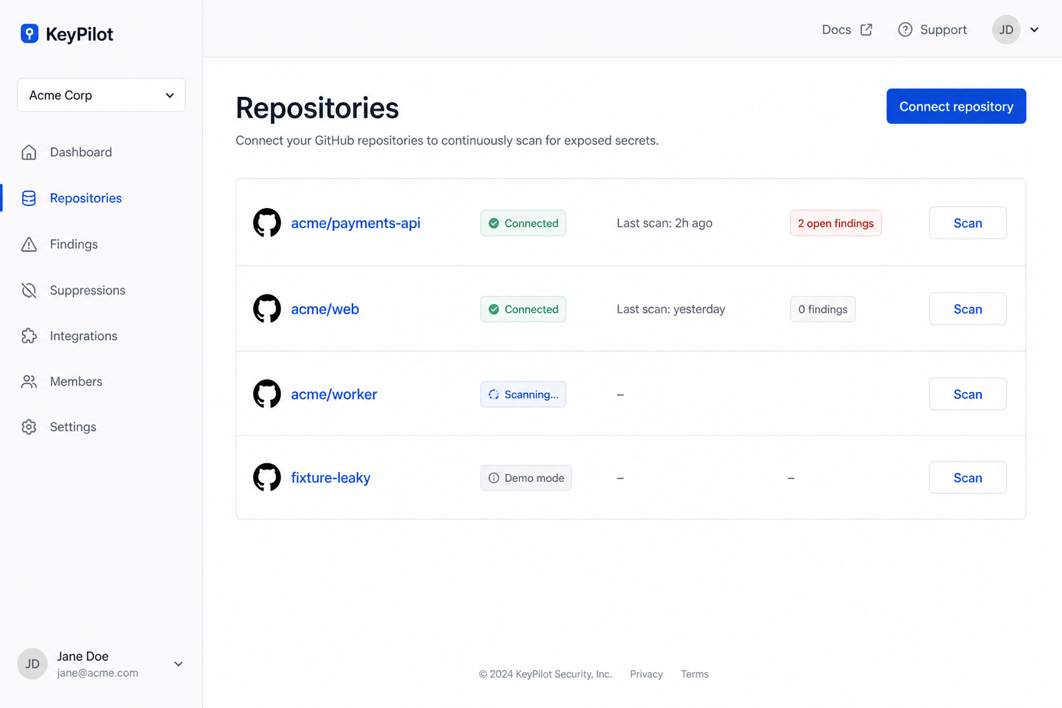 KeyPilot — görsel 6, tam ekran