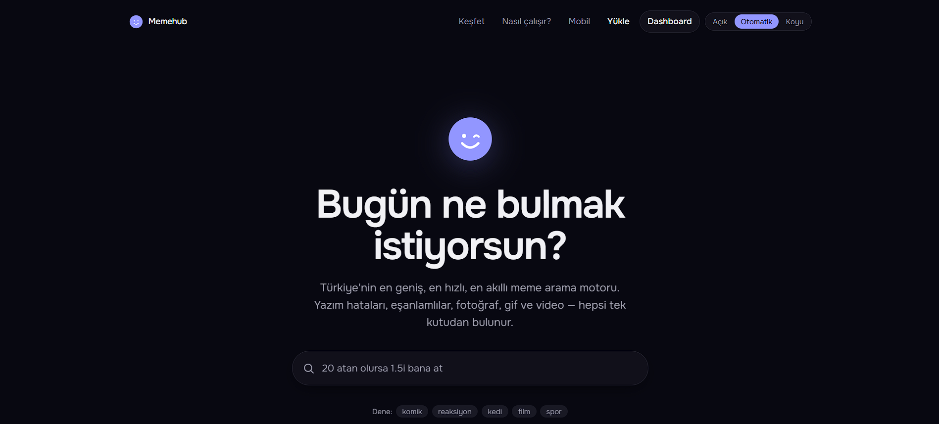 Memehub — Web & Mobil Uygulama — görsel 1, tam ekran