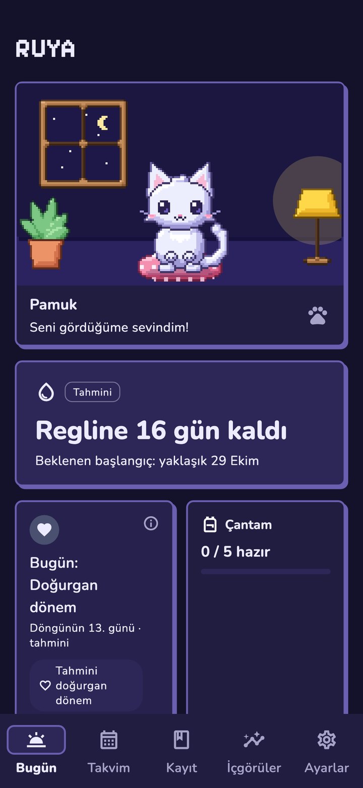 RUYA - Döngü Takip Uygulaması — görsel 12, tam ekran