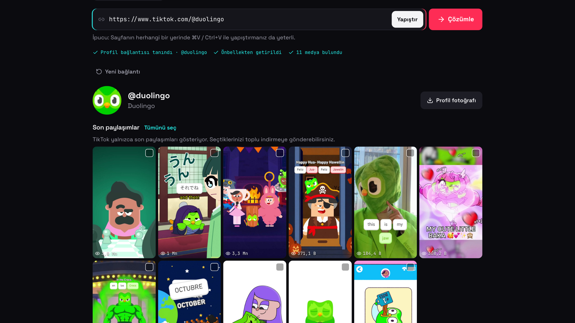 tikindir - TikTok Medya İndirici — görsel 3, tam ekran