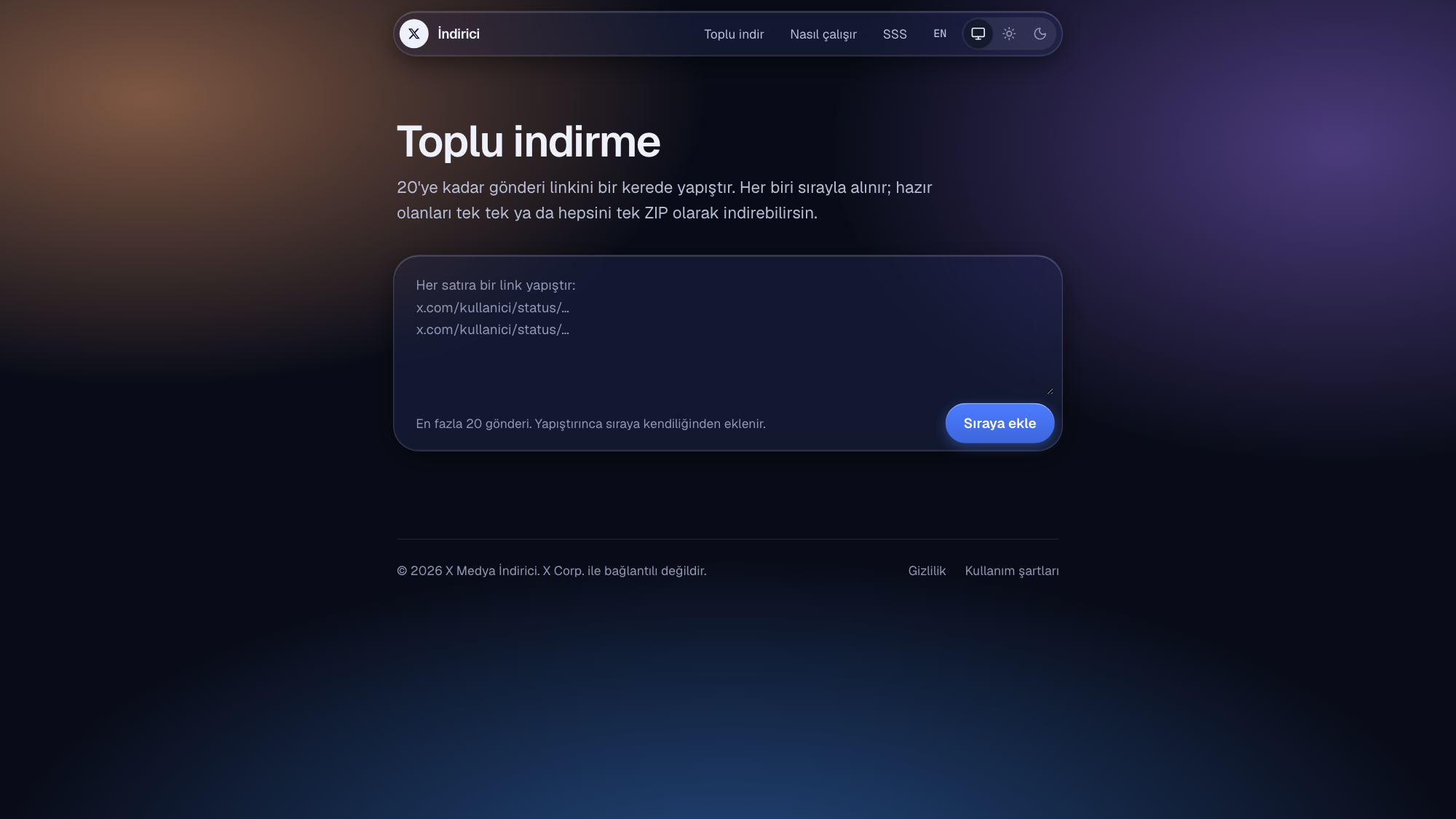 X/Twitter Medya İndirici — görsel 2, tam ekran